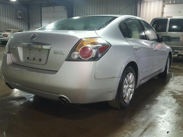 1N4AL2AP7CN541854 - 2012 NISSAN ALTIMA BAS SILVER photo 4