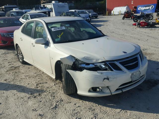 YS3FB49Y581014849 - 2008 SAAB 9-3 2.0T WHITE photo 1