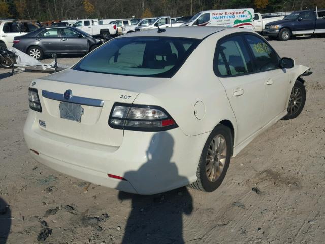 YS3FB49Y581014849 - 2008 SAAB 9-3 2.0T WHITE photo 4