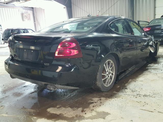 2G2WR524741115934 - 2004 PONTIAC GRAND PRIX BLACK photo 4