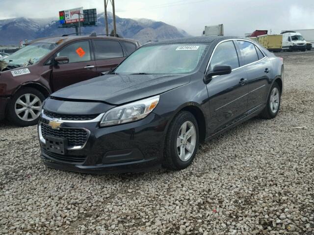 1G11B5SL8EF275034 - 2014 CHEVROLET MALIBU LS BLACK photo 2