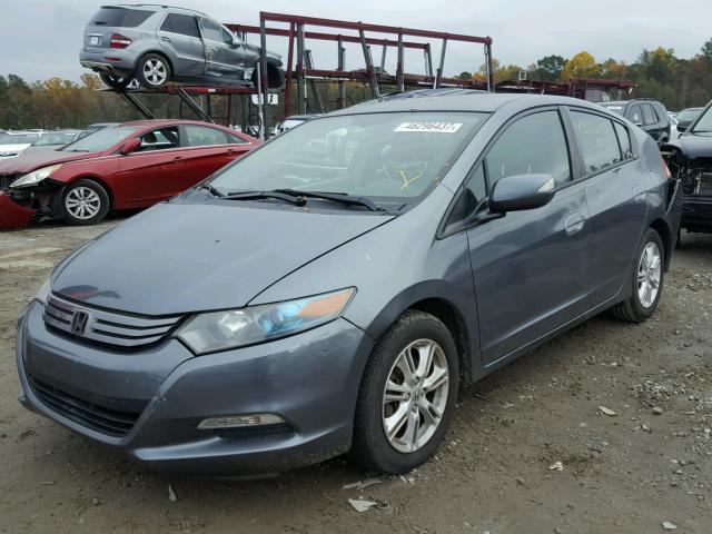 JHMZE2H75AS016138 - 2010 HONDA INSIGHT EX GRAY photo 2