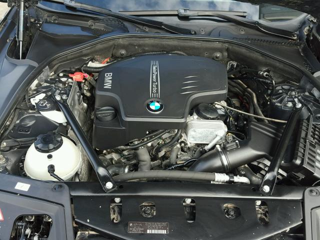 WBAXG5C51DD235002 - 2013 BMW 528 BLACK photo 7