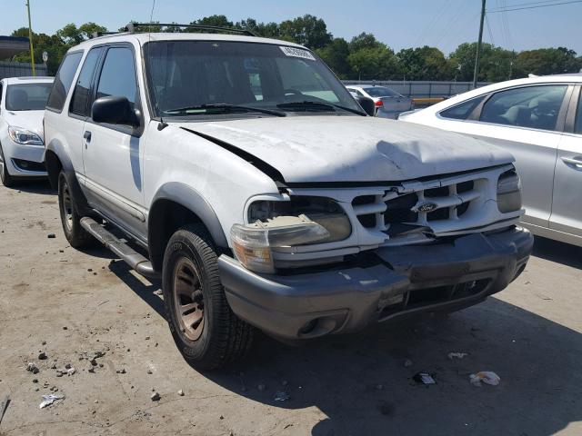 1FMYU60E5YUA02462 - 2000 FORD EXPLORER S WHITE photo 1