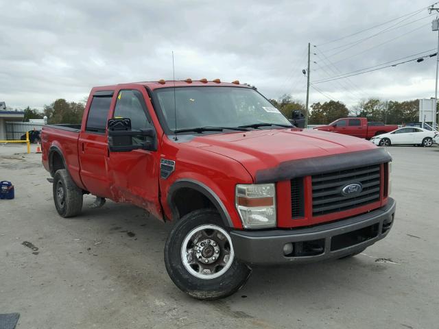 1FTSW21Y78EB52623 - 2008 FORD F250 SUPER RED photo 1