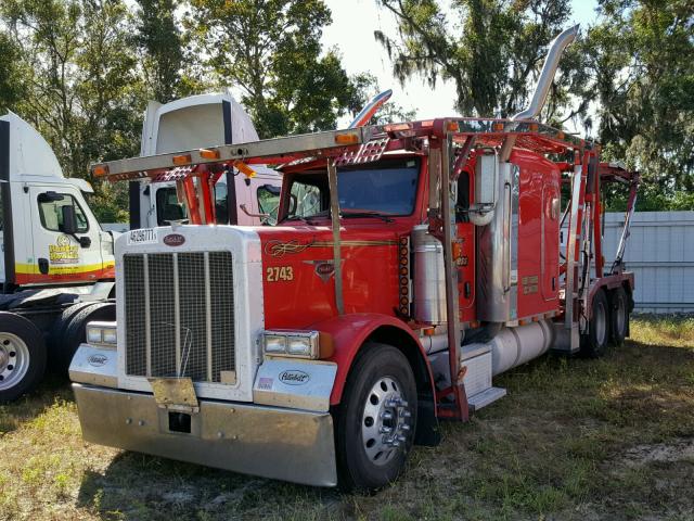 1NP5DB9X57N686693 - 2007 PETERBILT 379 RED photo 2