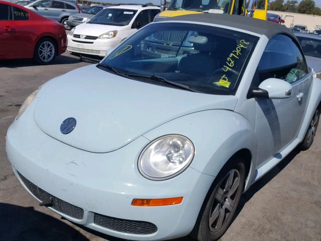 3VWRF31Y86M311559 - 2006 VOLKSWAGEN NEW BEETLE 青色 照片 2