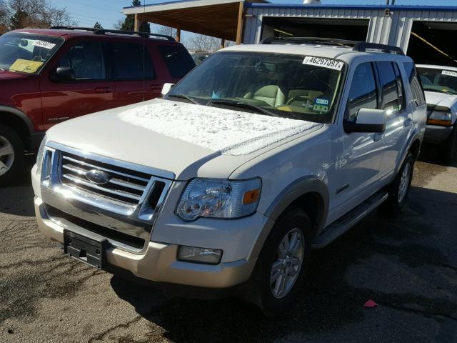 1FMEU64EX8UB18351 - 2008 FORD EXPLORER WHITE photo 2