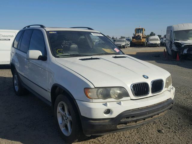 5UXFA53553LV95148 - 2003 BMW X5 WHITE photo 1