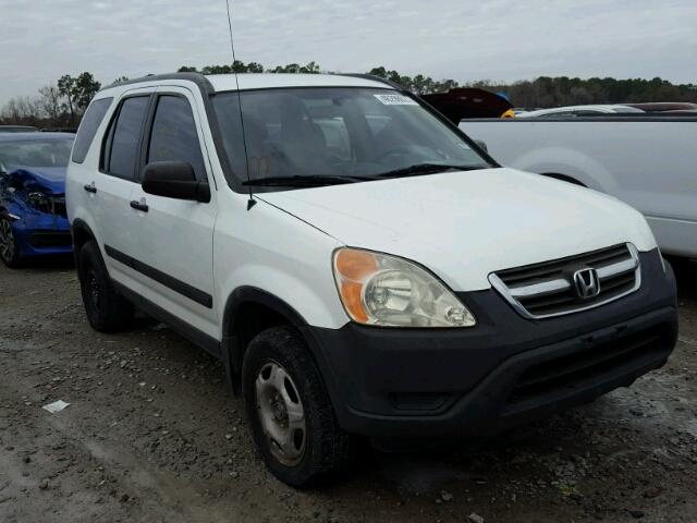 JHLRD68473C005921 - 2003 HONDA CR-V LX WHITE photo 1