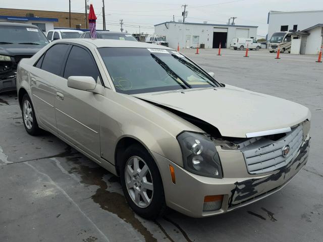 1G6DM57T770174471 - 2007 CADILLAC CTS GOLD photo 1