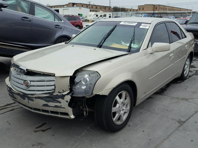 1G6DM57T770174471 - 2007 CADILLAC CTS GOLD photo 2