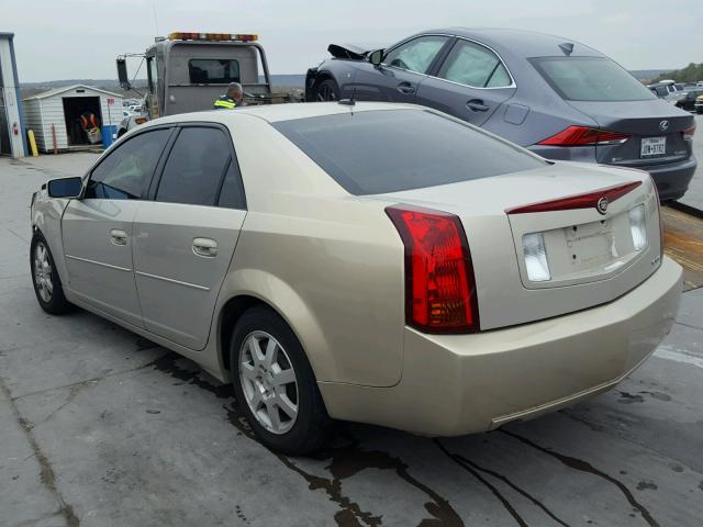 1G6DM57T770174471 - 2007 CADILLAC CTS GOLD photo 3