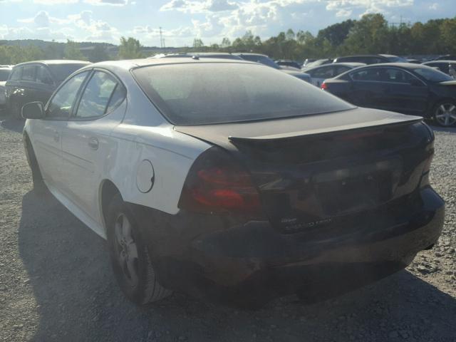 2G2WP552861124077 - 2006 PONTIAC GRAND PRIX თეთრი ფოტო 3