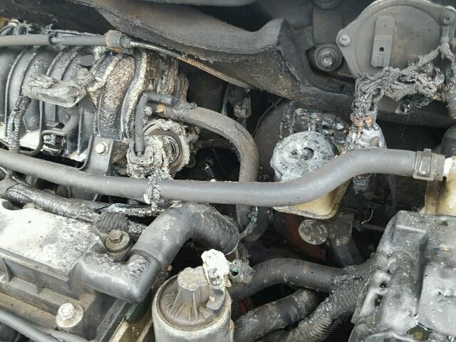 KL1TD62655B395544 - 2005 CHEVROLET AVEO BASE Սև լուսանկար 9