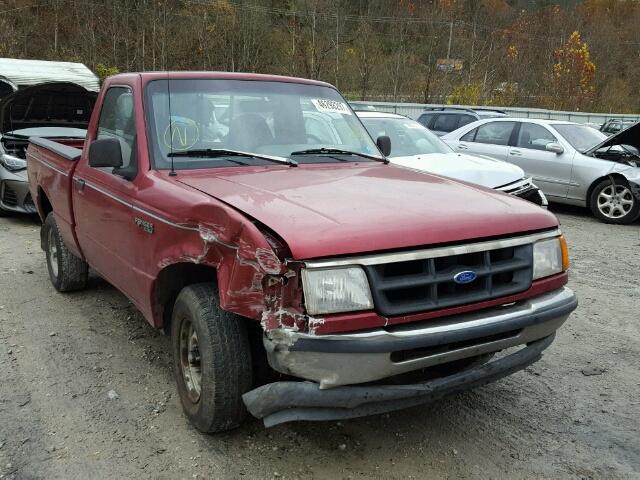 1FTCR10A6PUC87297 - 1993 FORD RANGER MAROON photo 1