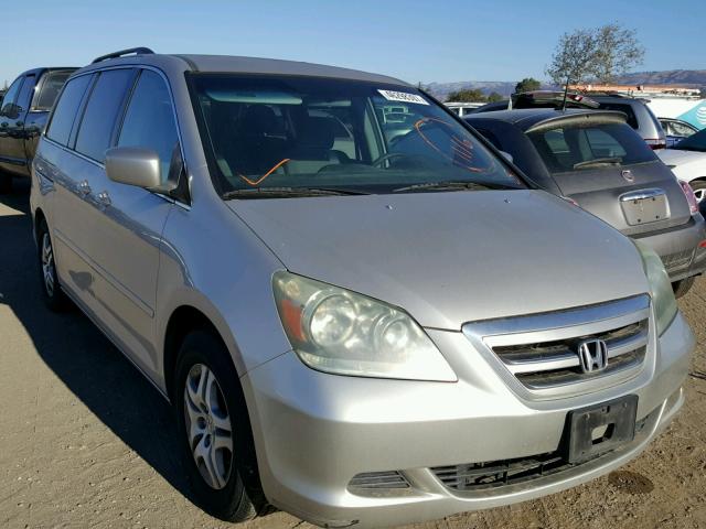 5FNRL38436B417842 - 2006 HONDA ODYSSEY SILVER photo 1