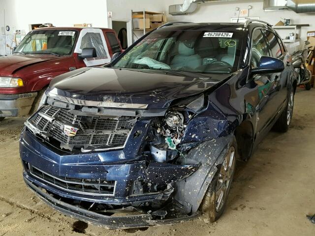 3GYFNEEYXBS567684 - 2011 CADILLAC SRX PERFOR 蓝色 照片 2