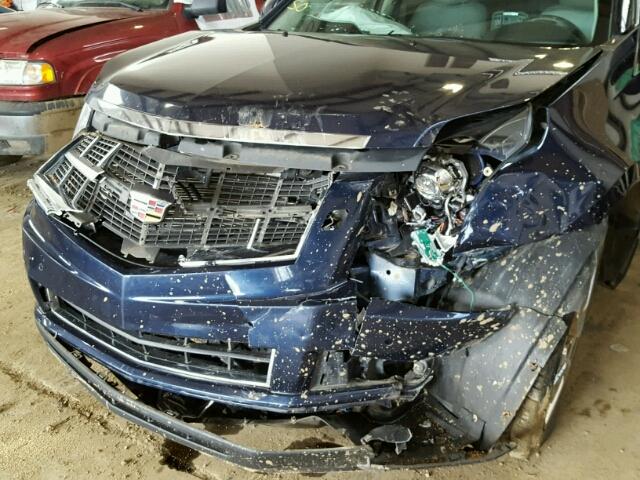 3GYFNEEYXBS567684 - 2011 CADILLAC SRX PERFOR BLUE photo 9