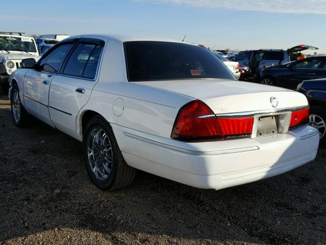 2MEFM75W1WX630672 - 1998 MERCURY GRAND MARQ WHITE photo 3