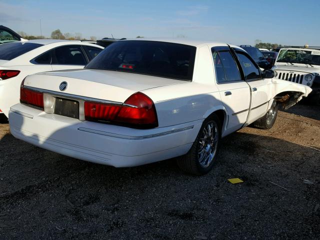 2MEFM75W1WX630672 - 1998 MERCURY GRAND MARQ WHITE photo 4