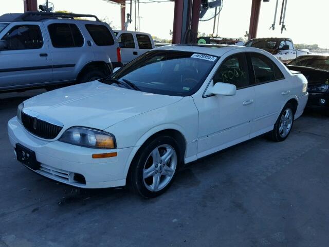 1LNHM87A11Y681143 - 2001 LINCOLN LS WHITE photo 2