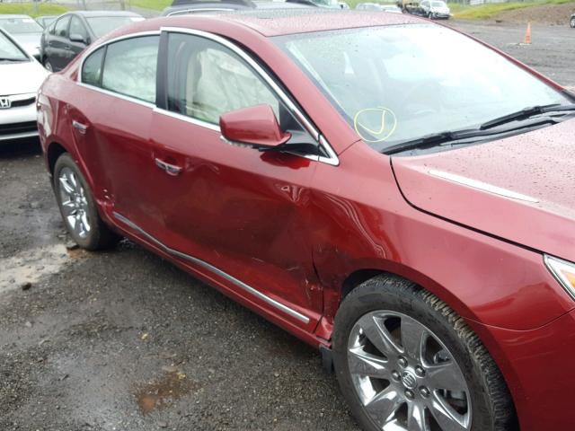 1G4GC5ED3BF296142 - 2011 BUICK LACROSSE C RED photo 9