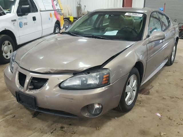 2G2WP552671147570 - 2007 PONTIAC GRAND PRIX BROWN photo 2