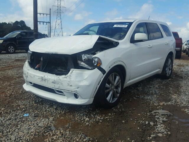 1C4SDJCT5CC295303 - 2012 DODGE DURANGO R/ WHITE photo 2