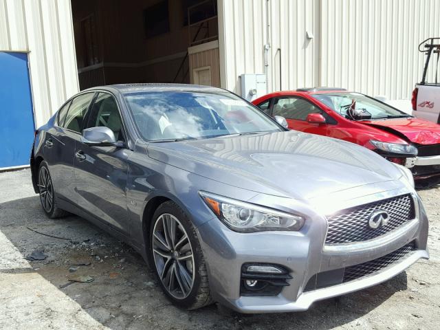 JN1EV7AP1HM732754 - 2017 INFINITI Q50 PREMIU GRAY photo 1