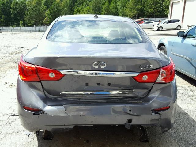 JN1EV7AP1HM732754 - 2017 INFINITI Q50 PREMIU GRAY photo 9