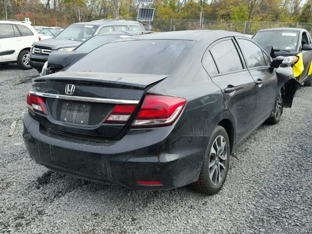 2HGFB2F8XEH535385 - 2014 HONDA CIVIC EX 黑色 照片 4