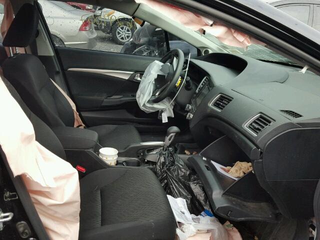 2HGFB2F8XEH535385 - 2014 HONDA CIVIC EX 黑色 照片 5