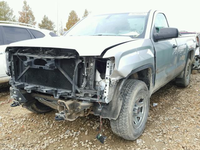 1GTN2TEC4EZ282392 - 2014 GMC SIERRA SILVER photo 2