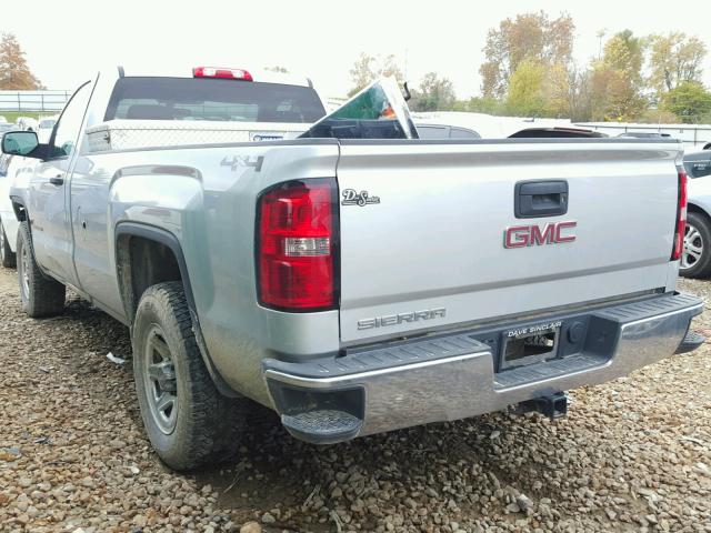 1GTN2TEC4EZ282392 - 2014 GMC SIERRA SILVER photo 3