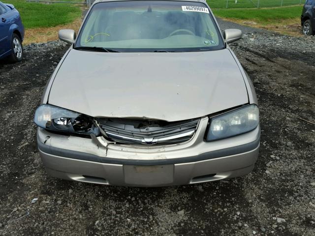 2G1WF52E929310907 - 2002 CHEVROLET IMPALA 棕色 照片 7