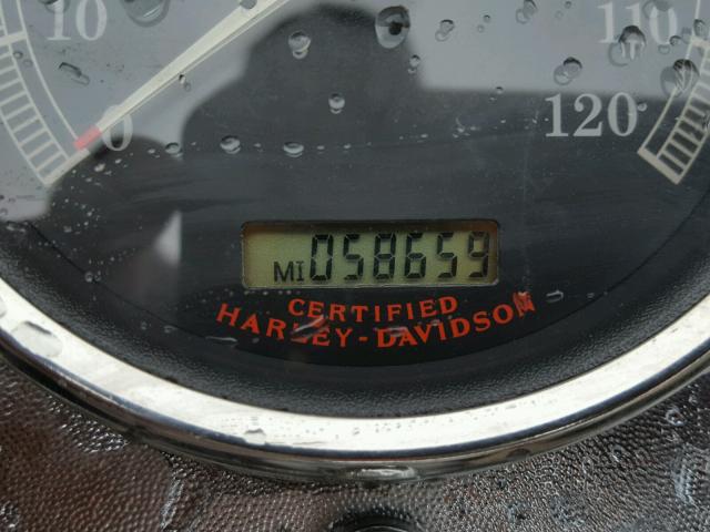 1HD1BXB154Y018819 - 2004 HARLEY-DAVIDSON FLSTFI BLUE photo 8