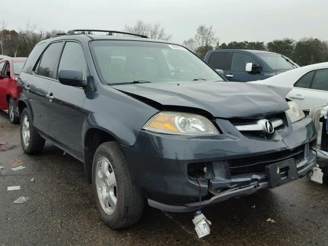 2HNYD18284H558239 - 2004 ACURA MDX GREEN photo 1