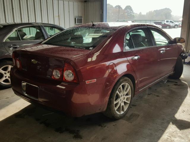1G1ZK57B19F107924 - 2009 CHEVROLET MALIBU LTZ 栗色 照片 4