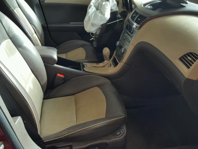 1G1ZK57B19F107924 - 2009 CHEVROLET MALIBU LTZ 栗色 照片 5