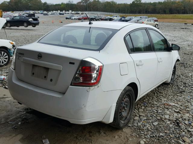 3N1AB61E19L651393 - 2009 NISSAN SENTRA 2.0 WHITE photo 4