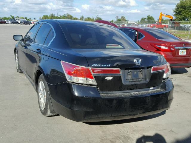 1HGCP2F32BA145450 - 2011 HONDA ACCORD BLACK photo 3