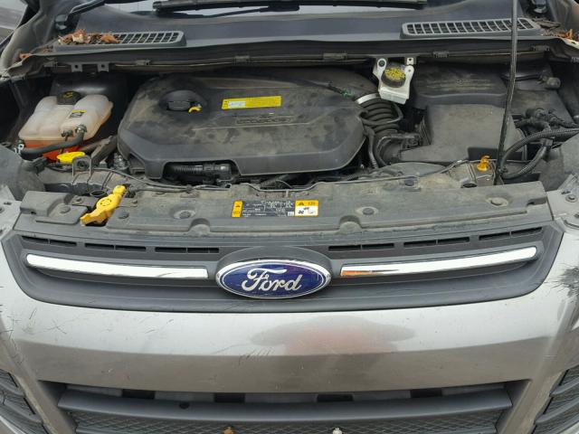 1FMCU0GX7DUC68395 - 2013 FORD ESCAPE SE GRAY photo 7