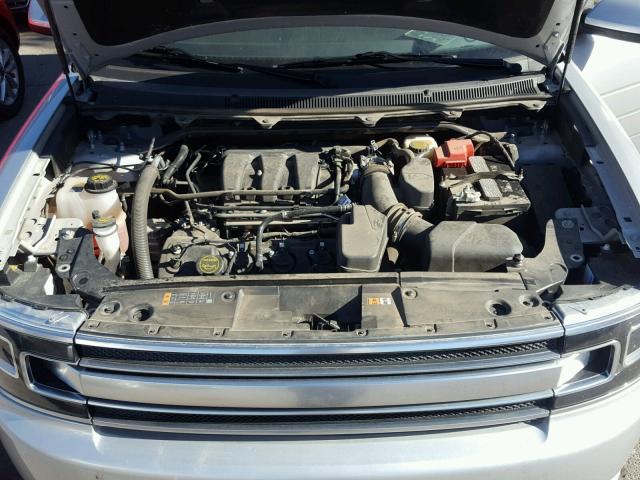 2FMHK6D89HBA13173 - 2017 FORD FLEX LIMIT SILVER photo 7