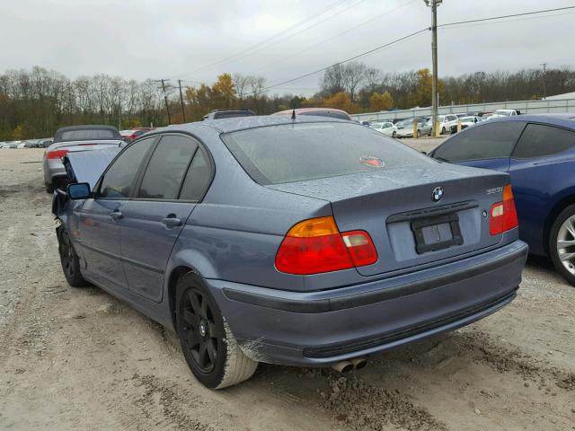 WBAAM3343YFP70692 - 2000 BMW 323 I BLUE photo 3