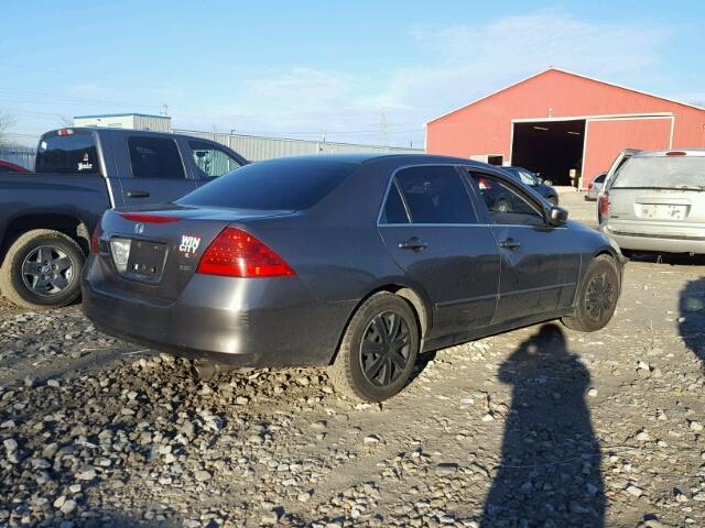 1HGCM56366A813556 - 2006 HONDA ACCORD SE CHARCOAL photo 4