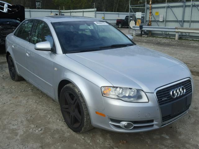 WAUDF78E36A232374 - 2006 AUDI A4 SILVER photo 1