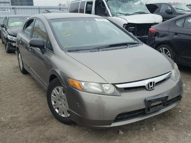 2HGFA16377H002933 - 2007 HONDA CIVIC DX BROWN photo 1