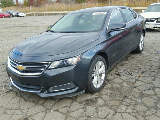 2G1125S30E9297313 - 2014 CHEVROLET IMPALA LT GRAY photo 2