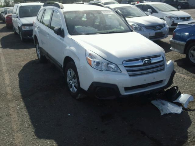 4S4BRBAC1D3221318 - 2013 SUBARU OUTBACK 2. WHITE photo 1